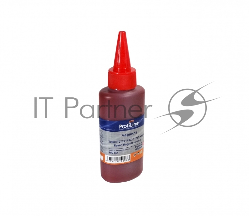 Чернила ProfiLine PL-T0633/T0733/T0923/T1283 для принтеров Epson Magenta C67/C79/C87/C91/CX3700/4100/4300/4700/3900/3905/4900/TX106/109/117/119/T26/T27 S22/SX125/130/420W/425W/Office BX305F/BX305FW водн 100 мл