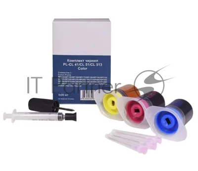 Чернила PL-CL 41/CL 51/CL 513 для принтеров Canon Pixma MP450/PM170/PM150/iP6220D/iP6210D/iP2200/iP1600/iP1800 3 color 3x20 мл водн ProfiLine