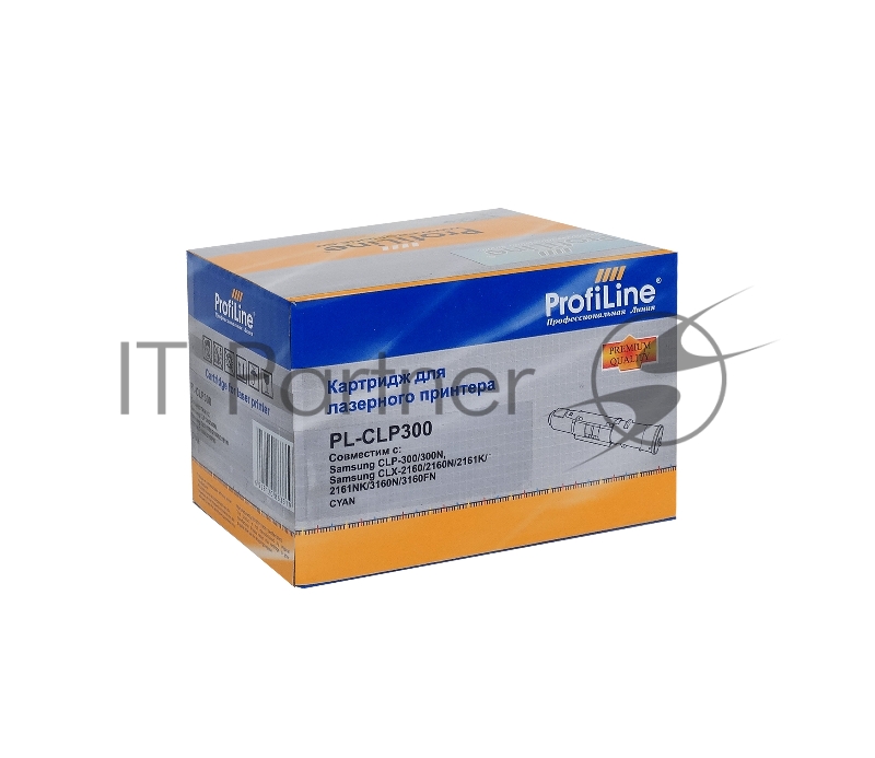 Картридж Тонер-туба ProfiLine PL-CLP 300Y для принтеров Samsung CLP-300/300N/CLX-2160/2160N/2161K/2161NK/3160N/3160FN желтый 1000 копий