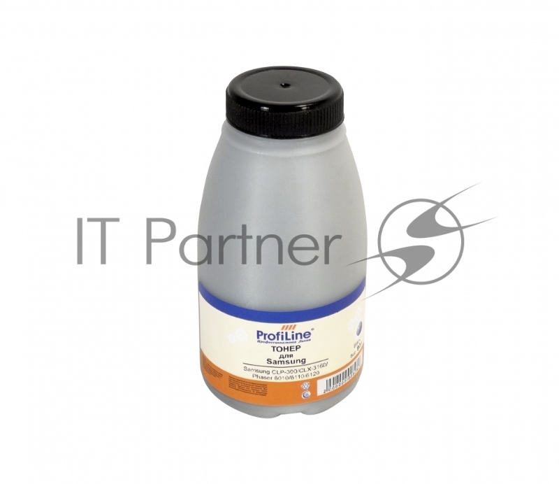 Тонер ProfiLine для принтеров Samsung CLP-300/CLX-3160/Phaser 6010/6110/6120/WC 6000/6015 черный 90 гр Фасовка РФ