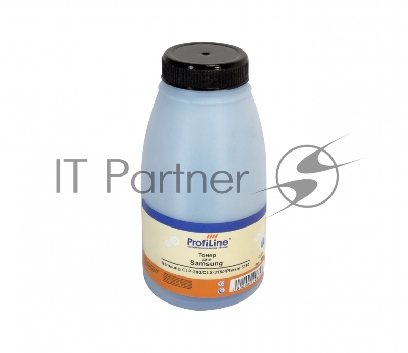 Тонер ProfiLine для принтеров Samsung CLP-300/CLX-3160/Phaser 6010/6110/6120/WC 6000/6015 cyan 45 гр Фасовка РФ