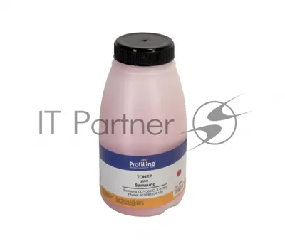 Тонер ProfiLine для принтеров Samsung CLP-300/CLX-3160/Phaser 6010/6110/6120/WC 6000/6015 magenta 100гр Фасовка РФ