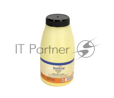Тонер ProfiLine PL-Q6002/CC532/CE252/CE262/CE742/CB402 для HP CLJ 1600/2600n/2600dn/2600dtn/CM2320/CP2025/3525/5220/5225/4005/4025/4525/Canon LBP5000/5100Yellow 90 гр Фасовка РФ