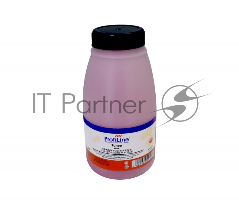 Тонер ProfiLine PL-CB543/CE313/CE323/CE253/CE263/CE743/CB403 для HP CLJ CP 1215/1515/3525/5220/5225/4005/4025/4525/CM1215MFP 1025/nw1525n/nw/CM1415fn/fnw LaserJet Pro 100 M175/M275/Pro 200 M251nw Canon LBP5050 Magenta 45 гр Фасовка РФ