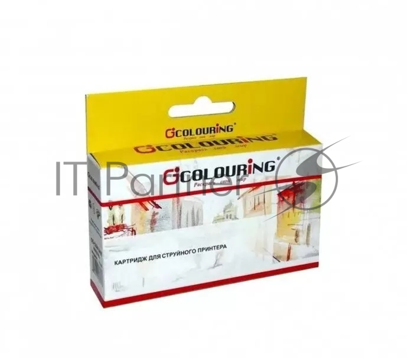 Картридж струйный Colouring CG-0633 Magenta пигментные (250 стр. 12 мл) для принтеров Epson C67/C87/CX3700/CX4100/CX4700