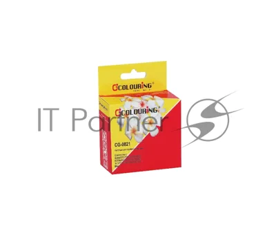 Картридж струйный Colouring CG-0821 черный водный для Epson STYLUS R270/R290/R295/R390/RX590/RX610/RX615/RX690/1410/TX700W/TX800FW/T50
