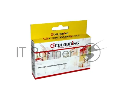 Картридж струйный Colouring CG-48440 Yellow водный для принтеров Epson Stylus Photo R200/R300/RX500