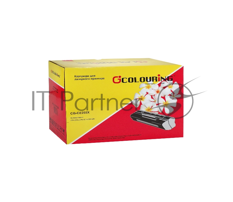 Картридж лазерный Colouring CG-CE255X черный (12500 стр.) для принтеров HP LJ P3010/3011/3015/3016/LJ Enterprise MFP M525c/M525dn/M525f/LJ Pro MFP M521dw/M521dn/Canon LBP 6700/6750/6750dn/6780
