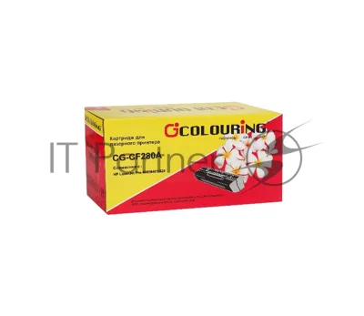 Картридж лазерный Colouring CG-CF280A для принтеров HP LaserJet Pro 400/M401/425 2700 копий