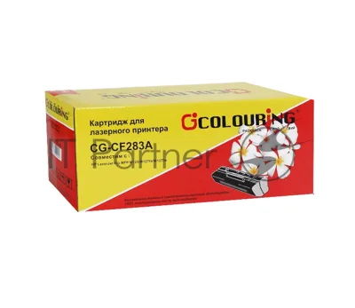 Картридж лазерный Colouring CG-CF283A черный (1500 стр.) для HP LaserJet Pro MFP M125/M127fn/M127fw/M225dn