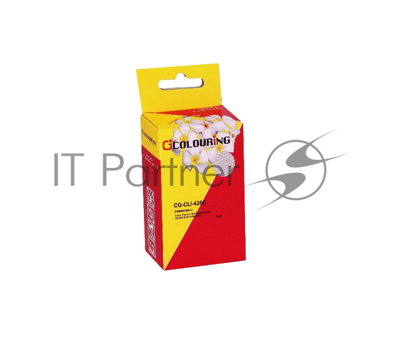 Картридж струйный Colouring CG-CLI-426C Cyan с чипом водный (9 мл) для Canon IP4840/MG5140/MG5240/MG6140/MG8140