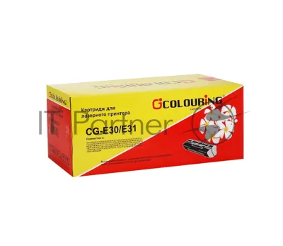 Картридж лазерный Colouring CG-E30/E31 черный разборный (4000 стр.) для Canon FC 200/300/500Series/PC700/800/900 Series
