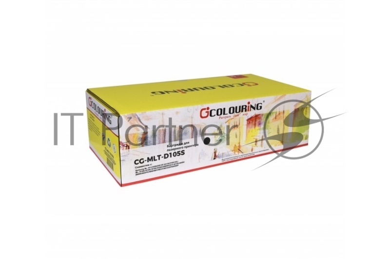 Картридж лазерный Colouring CG-MLT-D105S черный (1500 стр.) для Samsung ML-1911/2526/2581/SF-651/651P/651XIL/ML-1916K/1915K/1910K/2525K/2580NK/SCX-4610K/4605K/4600K/4623FK/4600/4601/4623F/4623X/SF650/650P