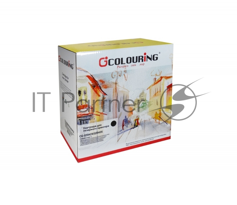 Картридж лазерный Colouring CG-Q5942X/Q5945A/Q1338/Q1339 черный (20000 стр) для HP LJ 4240/4240N/4250/4250DTN/4250DTNSL/4250N/4250TN/4345/4350/4350DTN/4350DTNSL/4350N/4350TN