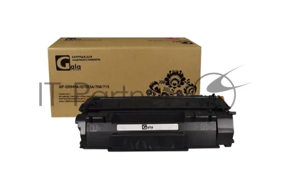 Картридж лазерный GalaPrint GP-Q5949A/7553A/708/715 черный (3000 стр) для HP LaserJet 1160/1320/1320N/3390/3392/P2010/P2014/P2015/2015d/2015n/M2727/M2727nf/M2727nfs/Canon LBP-3300/3360/3310/3370