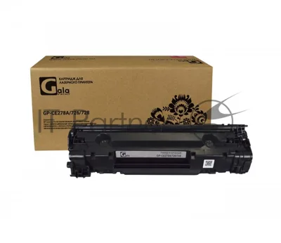 Картридж лазерный GalaPrint GP-CE278A/726/728 черный (2100 стр.) для HP LJ P1560/P1566/P1600/P1606dn/M1536 Canon i-Sensys MF4410/4420/4430/4450/4550d/4570d/4580dn/4780/D520/LBP-6200D