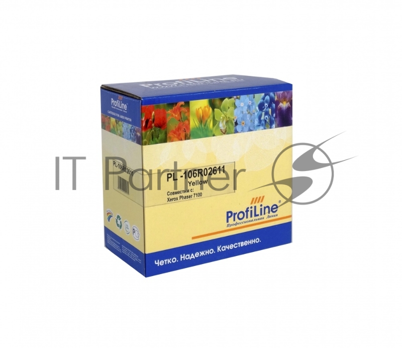 Картридж лазерный ProfiLine PL-106R02611 для принтеров Rank Xerox Phaser 7100 Yellow 9000 копий (2шт/уп)