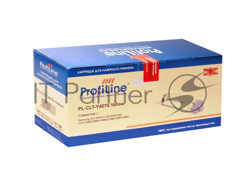 Картридж лазерный ProfiLine PL-CLT-Y407S для принтеров Samsung CLP-320/325/CLX-3180/3185 Yellow 1000 копий