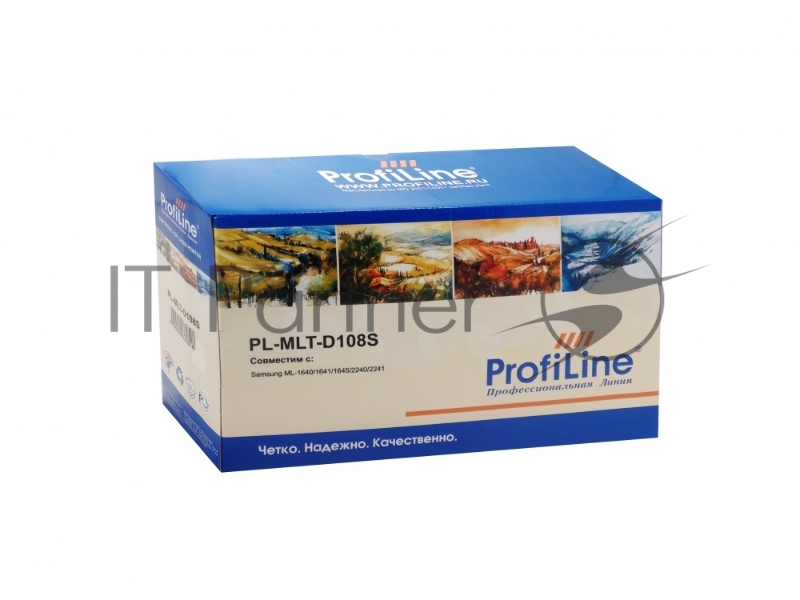 Картридж лазерный ProfiLine PL-MLT-D108S для принтеров Samsung ML-1640/1641/1645/2240/2241 с чипом 1500 копий
