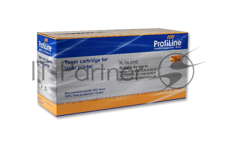 Картридж лазерный ProfiLine PL-TN-3170 для принтеров Brother HL-5240/5250DN/5250DNT/5270/5280DW/MFC 8460/8460N/8860DN/8870DW/DCP 8060/8065DN/Lenovo LJ3500/3550/7750/3600/3650 7000 копий