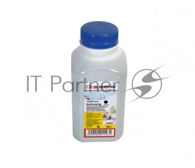 Тонер Colouring для принтеров Samsung MLT-D101/D103/D104/D105/D106/D108/D109/D205/D208/D209/D115/D111/Xerox Phaser 3155/3160/3210/3250/3600/3550/3635 80гр Фасовка РФ (СПБ)
