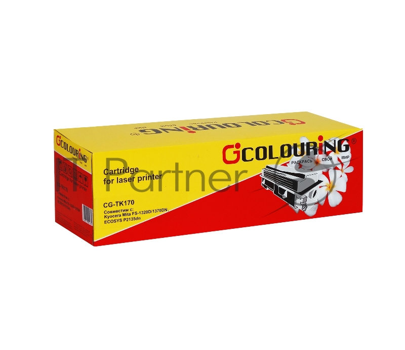Картридж Colouring CG-TK-170 черный (7200 стр.) для Kyocera Mita FS-1320D/1370DN