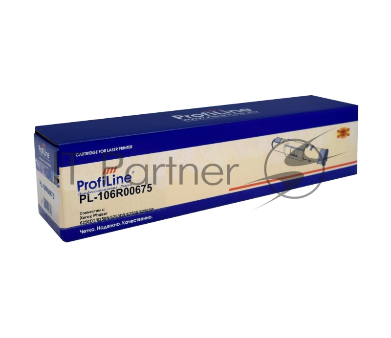 Картридж лазерный ProfiLine PL-106R00675 для принтеров Xerox Phaser 6250DT/6250N/6250DX/6250B/6250DP 8000 копий
