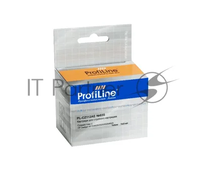 Картридж струйный ProfiLine PL- CZ112AE №655 для принтеров HP Deskjet 4615/4625/3525/5525/6525 AiO Yellow водн