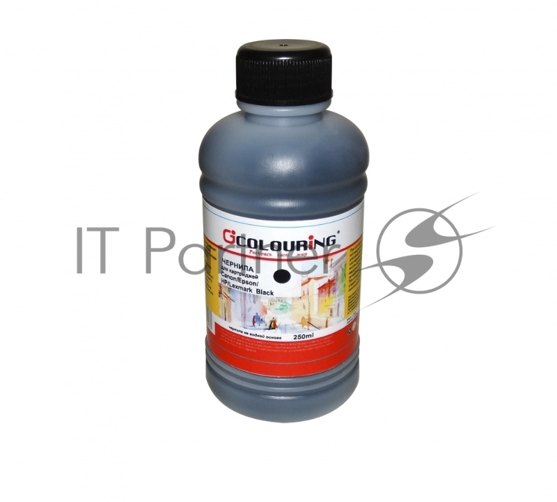 Чернила Colouring для Canon/Epson/HP/Lexmark черный 250 мл водн U