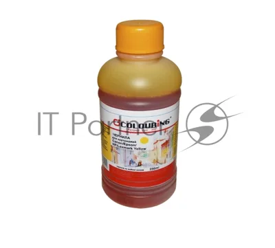 Чернила Colouring для принтеров Canon/Epson/HP/Lexmark Yellow 250 мл водн U