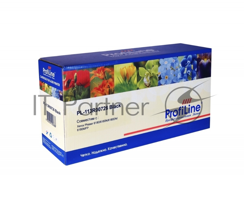 Картридж лазерный ProfiLine PL-113R00726 для принтеров Rank Xerox Phaser 6180/6180N/6180DN/6180MFP черный 8000 копий