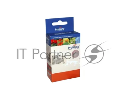 Картридж струйный ProfiLine PL-CLI-8C для принтеров Canon Pixma iP3300/iP6600D/MP950 с чипом Cyan водн