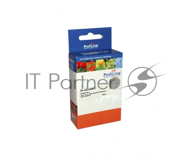 Картридж струйный ProfiLine PL-CLI-426Y с чипом для принтеров Canon Pixma IP4840/MG5140/MG5240/MG6140/MG8140 Yellow водн