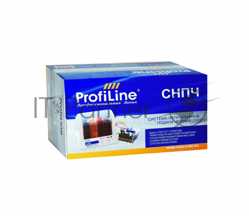 СНПЧ для принтеров Epson R270/R290/R295/R390/RX590/RX610/T50/T59/1410/TX650/1410 (T0821-T0826) водные заправл. ProfiLine