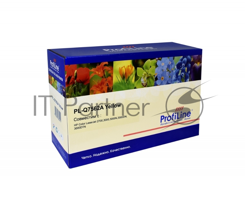 Картридж лазерный ProfiLine PL-Q7562A для принтеров HP Color LaserJet 2700/3000/3000N/3000DN/3000DTN Yellow 3000 копий