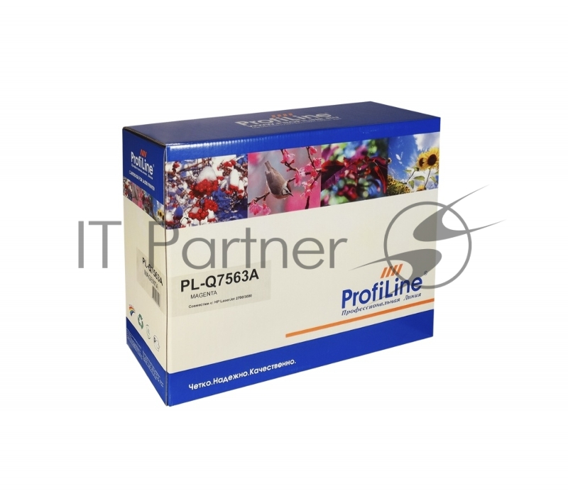 Картридж лазерный ProfiLine PL-Q7563A для принтеров HP Color LaserJet 2700/3000/3000N/3000DN/3000DTN Magenta 3000 копий