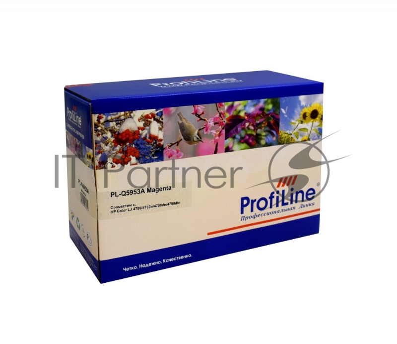Картридж лазерный ProfiLine PL-Q5953A для принтеров HP Color LJ 4700/4700n/4700dn/4700dtn Magenta 10000 копий