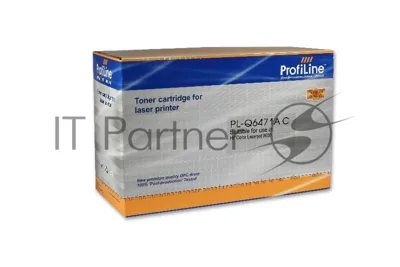 Картридж лазерный ProfiLine PL-Q6471A/711 для принтеров HP CLJ CP3505/3600/3600N/3600DN,3800/3800N/3800DN/3800DTN/Canon LBP5300/LBP5360 Голубой 4000 копий