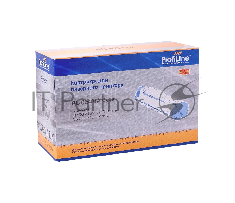 Картридж лазерный ProfiLine PL-CE401A для принтеров HP Color LaserJet Enterprise M551dn/M551n/M551xh Cyan 6000 копий