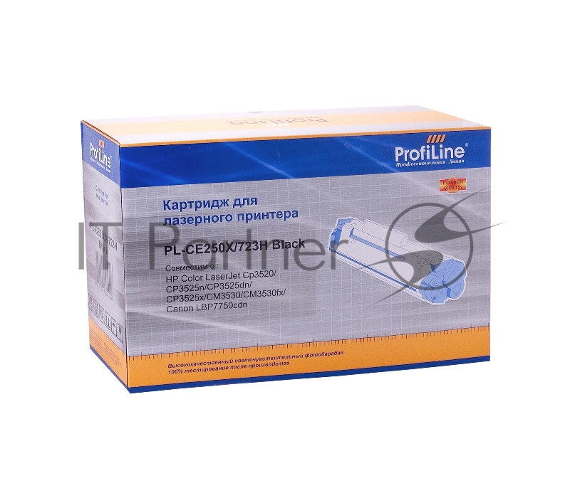 Картридж лазерный ProfiLine PL-CE250X/723H для принтеров HP Color LaserJet CP3520/CP3525n/CP3525dn/CP3525x/CM3530/CM3530fx/Canon LBP7750cdn черный 10500 копий