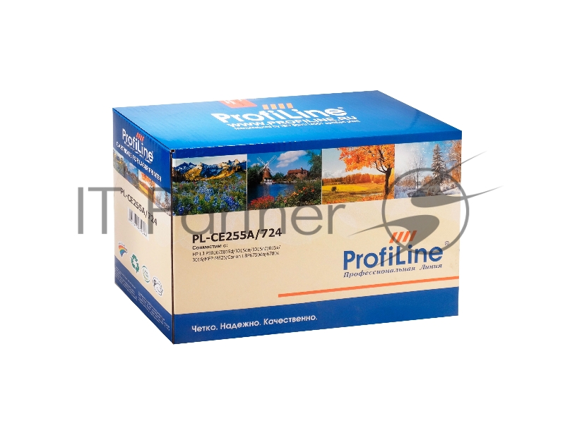 Картридж лазерный ProfiLine PL-CE255A/724 для принтеров HP LJ P3010/3015d/3015dn/3015n/3015x/3016/MFP M525/Canon LBP6750dn/6780x 6000 копий