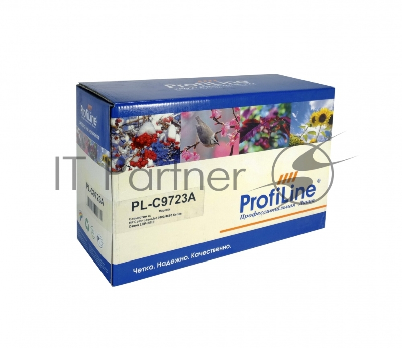 Картридж лазерный ProfiLine PL-C9723A для принтеров HP LJ 4600/4600n/4600dn/4600dtn/4600hdn/4650/4650n/4650dn/4650dtn/4650hdn/Canon ImageClass C2500/LBP2510/5500 Magenta 8000 копий