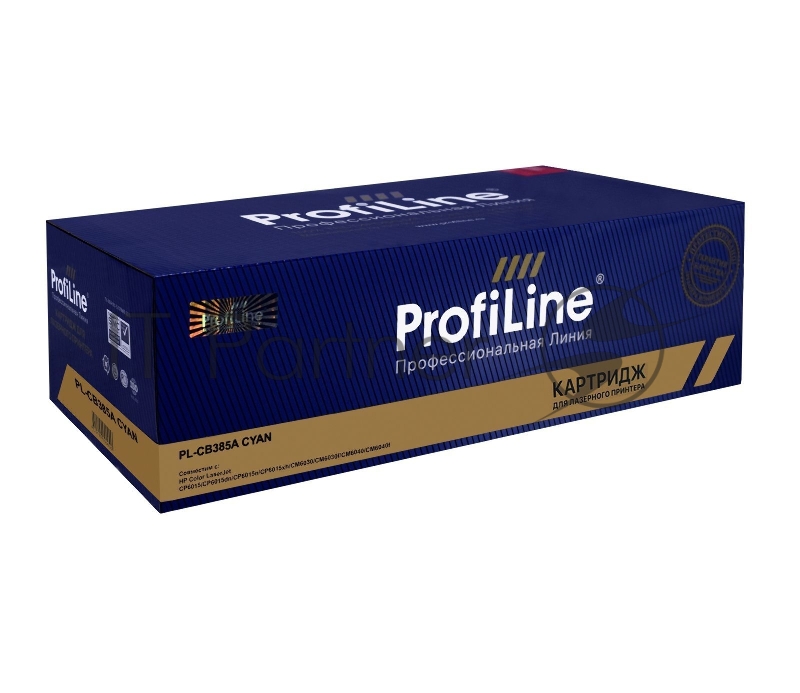 Картридж лазерный ProfiLine PL-CB385A для принтеров HP Color LaserJet CP6015/CP6015n/CP6015dn/CP6015de/CP6015x/CP6015xh/CM6030 MFP/CM6040f MFP 35000 копий Голубой