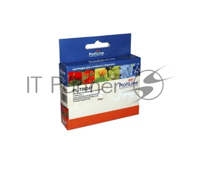 Картридж струйный ProfiLine PL-0824 для Epson StylusR270/R290/R295/R390/RX590/RX610/RX615/RX690/1410/TX700W/TX800FW/T50 Yellow водн