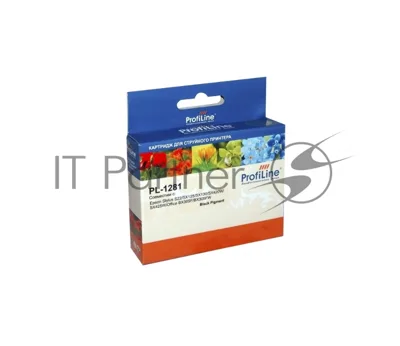 Картридж струйный ProfiLine PL-1281 для принтеров Epson StylusS22/SX125/SX130/SX420W/SX425W/Office BX305F/BX305FW Black пигментные