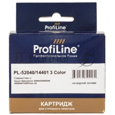 Картридж струйный ProfiLine PL-29401 для принтеров Epson StylusC60 Color водн