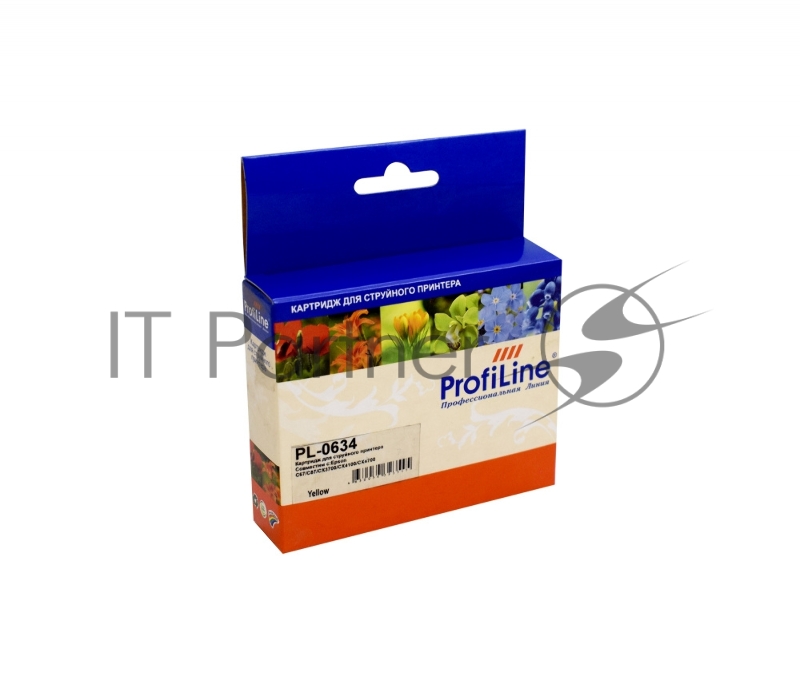 Картридж струйный ProfiLine PL-0634 для принтеров Epson C67/C87/CX3700/CX4100/CX4700 Yellow пигментные