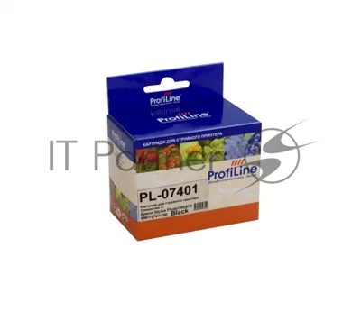 Картридж струйный ProfiLine PL-07401 для принтеров Epson StylusPhoto 790/870/890/1270/1290 Black водн