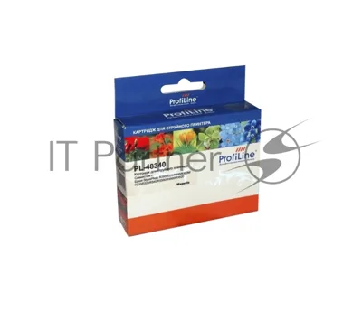 Картридж струйный ProfiLine PL-48340 для принтеров Epson StylusPhoto R200/R220/R300/R300M/R320/R325/R340/RX500/RX600/RX620 Magenta водн