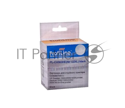 Картридж струйный ProfiLine PL-CH563HE №122XL для принтеров HP Deskjet 1000/1050/1055/1510/2000/2050/3000/3050 Black пигмент
